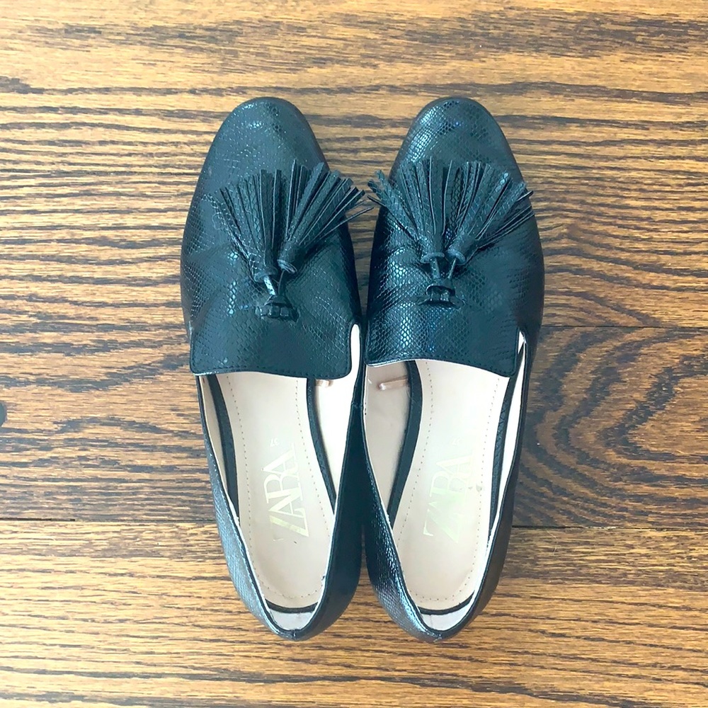 Zara loafers